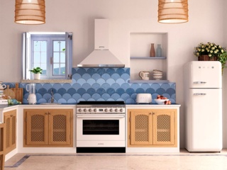 Плиты SMEG Portofino с индукционными зонами нагрева