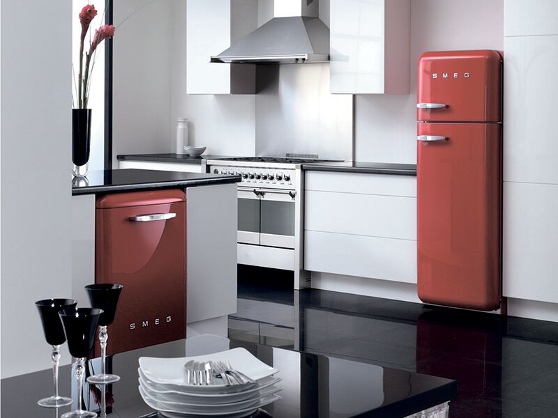 Система EasyGlide в посудомоечных машинах SMEG