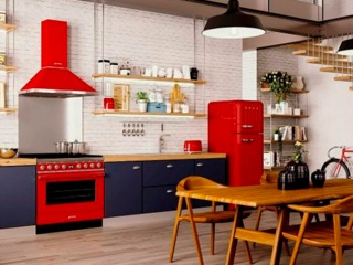 Кухонные вытяжки SMEG из коллекции Portofino