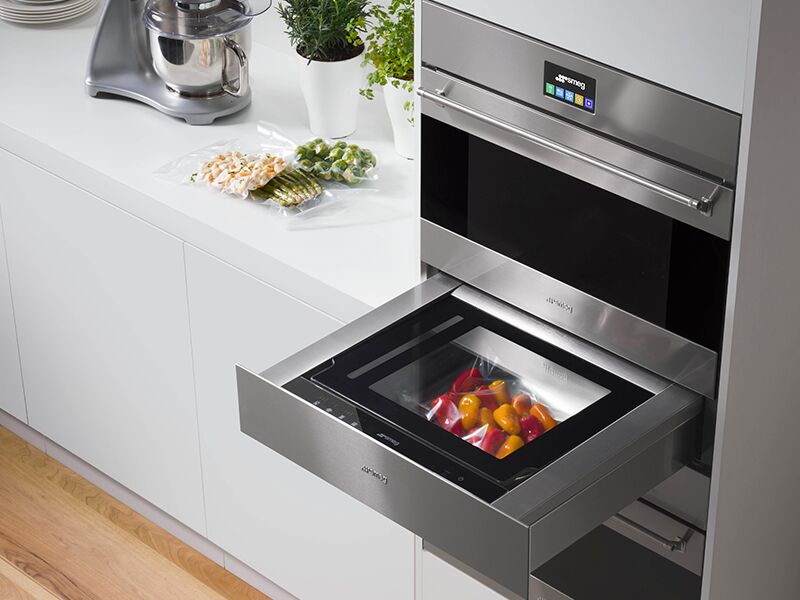 Управление Touch Control в вакуумных упаковщиках SMEG