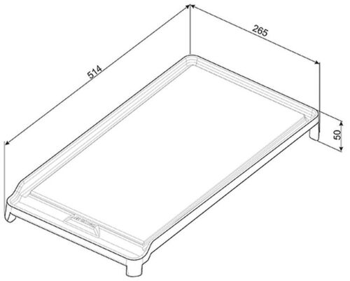 Пластина теппан-яки Smeg TPKTR