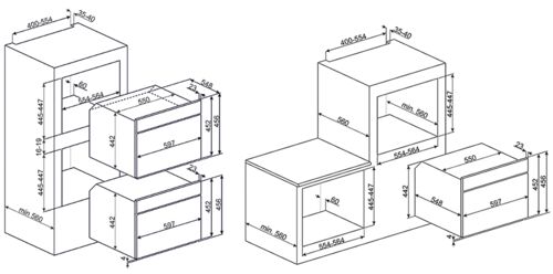 Духовой шкаф Smeg SF4120VCN