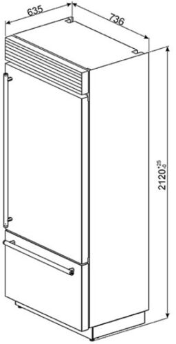 Холодильник Smeg RF376LSIX