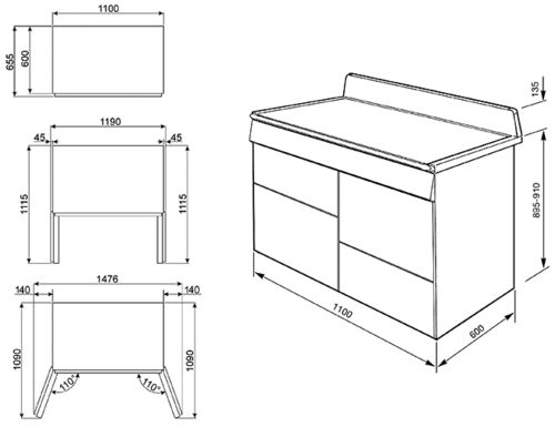 Плита Smeg TR4110BL1