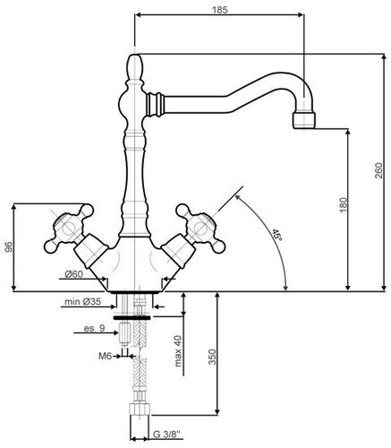 Смеситель Smeg MIR8O