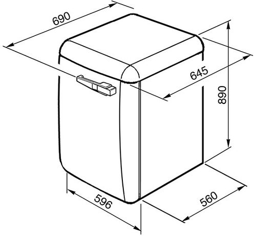 Стиральная машина Smeg LBB14WH-2