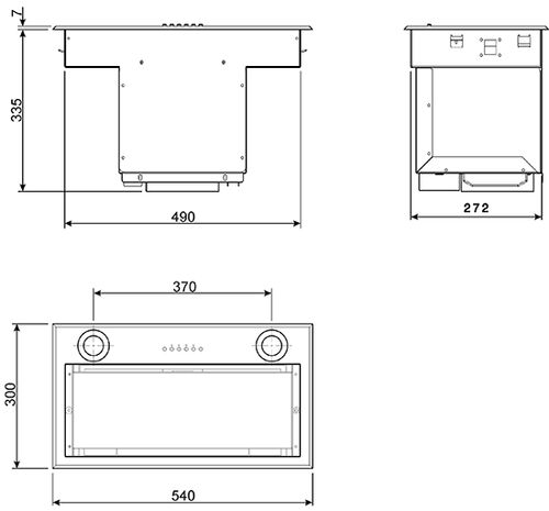 Вытяжка Smeg KSEG58PXE