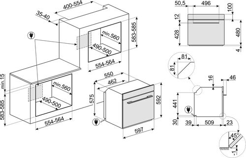 Духовой шкаф Smeg SO6104S4PN